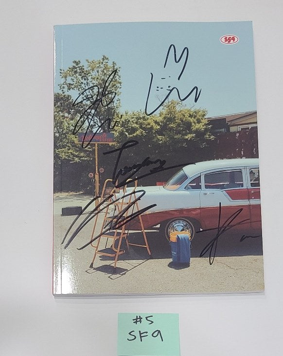 Fromis_9 "SuperSonic", NMIXX "Fe3O4: STICK OUT",TAEMIN "ETERNAL", SF9 "FANTASY" - Hand Autographed Promo Album [24.8.26] - HALLYUSUPERSTORE