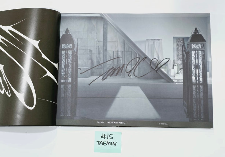 Fromis_9 "SuperSonic", NMIXX "Fe3O4: STICK OUT",TAEMIN "ETERNAL", SF9 "FANTASY" - Hand Autographed Promo Album [24.8.26] - HALLYUSUPERSTORE