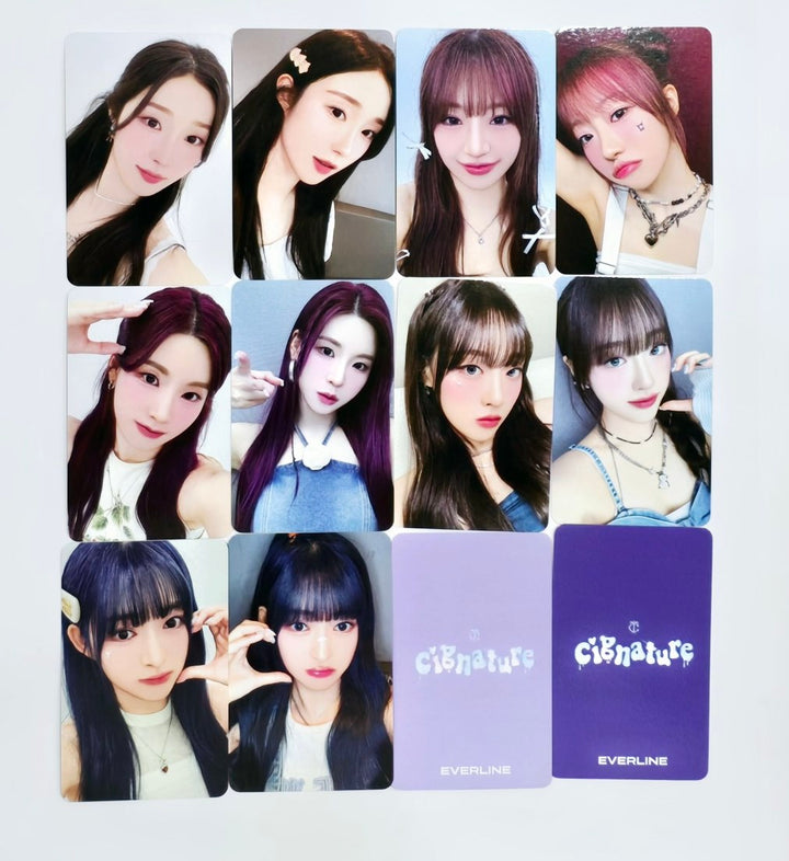 Cignature "Sweetie but Saltie" - Everline Fansign Event Photocard Round 6 [24.8.26] - HALLYUSUPERSTORE