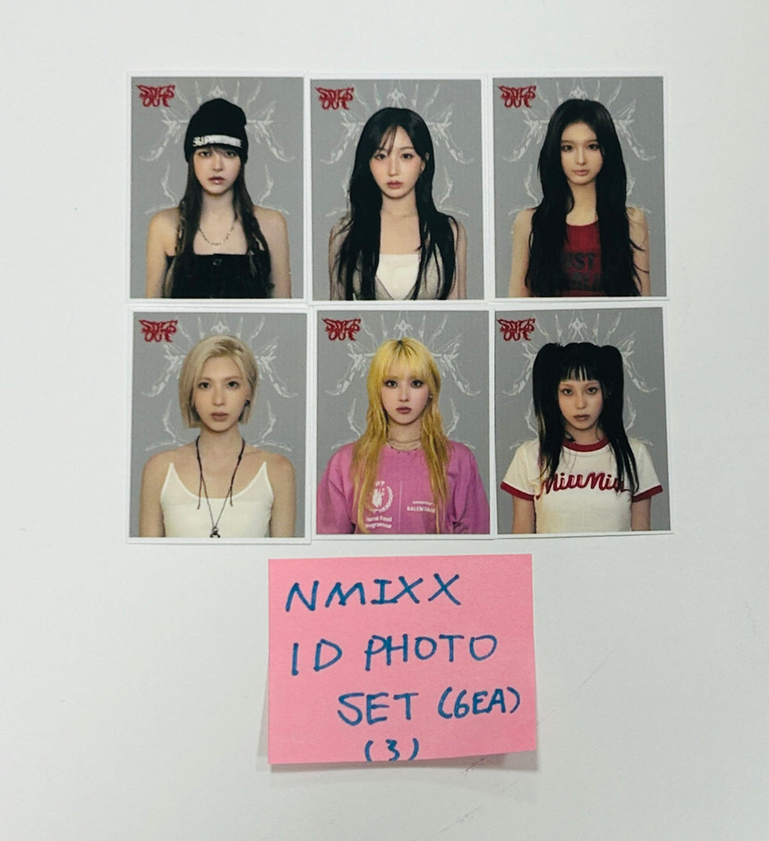 NMIXX "Fe3O4: STICK OUT" Black Sheep Syndrome - JYP Shop Album Event ID Photo Set (6EA) [24.8.26] - HALLYUSUPERSTORE