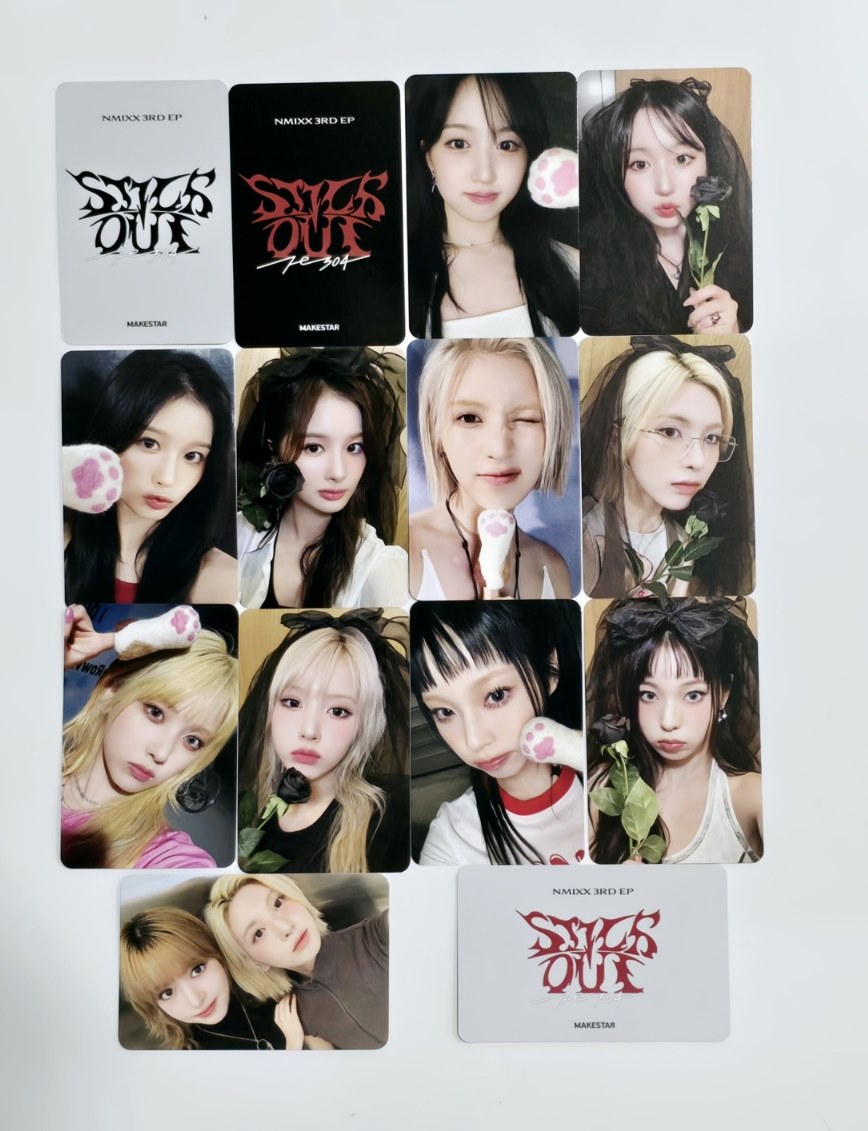 NMIXX "Fe3O4: STICK OUT" - Makestar Fansign Event Photocard [24.8.26] - HALLYUSUPERSTORE