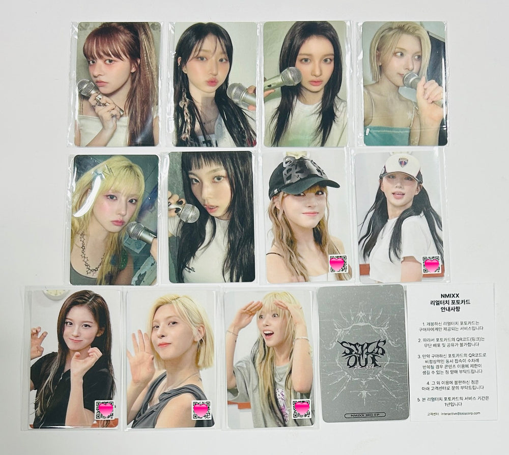 NMIXX "Fe3O4: STICK OUT" Black Sheep Syndrome - JYP Shop POP-UP Lucky Draw Event Photocard [24.8.26] - HALLYUSUPERSTORE