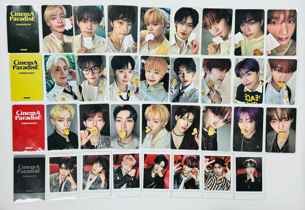 ZEROBASEONE(ZB1) "CINEMA PARADISE" - Music Art Lucky Draw Event Photocard [Restocked 8/28]  [24.8.27] - HALLYUSUPERSTORE