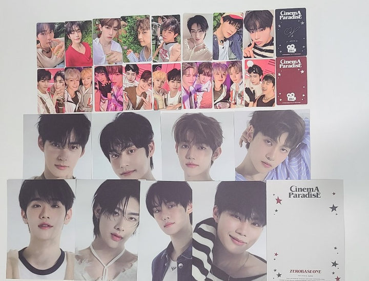 ZEROBASEONE(ZB1) "CINEMA PARADISE" - Official Photocard, Postcard Set (9EA) [ZEROSE Ver.] [24.8.27]