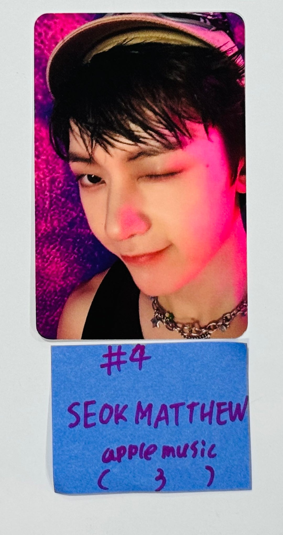 ZEROBASEONE(ZB1) "CINEMA PARADISE" - Apple Music Pre-Order Benefit Photocard [24.8.27] - HALLYUSUPERSTORE