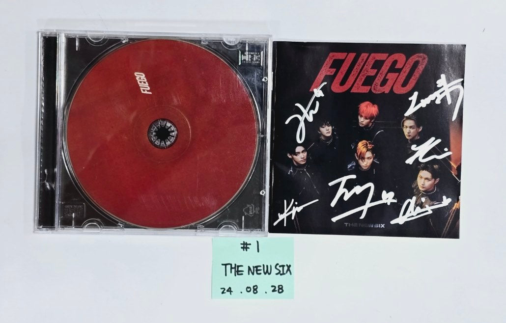 NCT Dream, Day 6, Xdinary Heroes, NEXZ, Hui, The New Six, ONF, The Wind, Doyoung, Cravity, Solar - Hand Autographed(Signed) Promo Album [24.8.28] - HALLYUSUPERSTORE