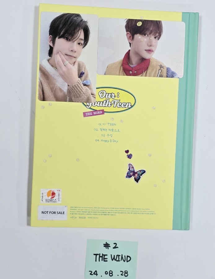 NCT Dream, Day 6, Xdinary Heroes, NEXZ, Hui, The New Six, ONF, The Wind, Doyoung, Cravity, Solar - Hand Autographed(Signed) Promo Album [24.8.28] - HALLYUSUPERSTORE