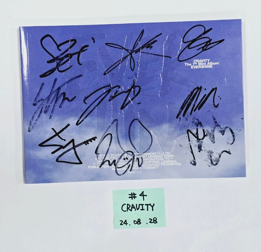 NCT Dream, Day 6, Xdinary Heroes, NEXZ, Hui, The New Six, ONF, The Wind, Doyoung, Cravity, Solar - Hand Autographed(Signed) Promo Album [24.8.28]