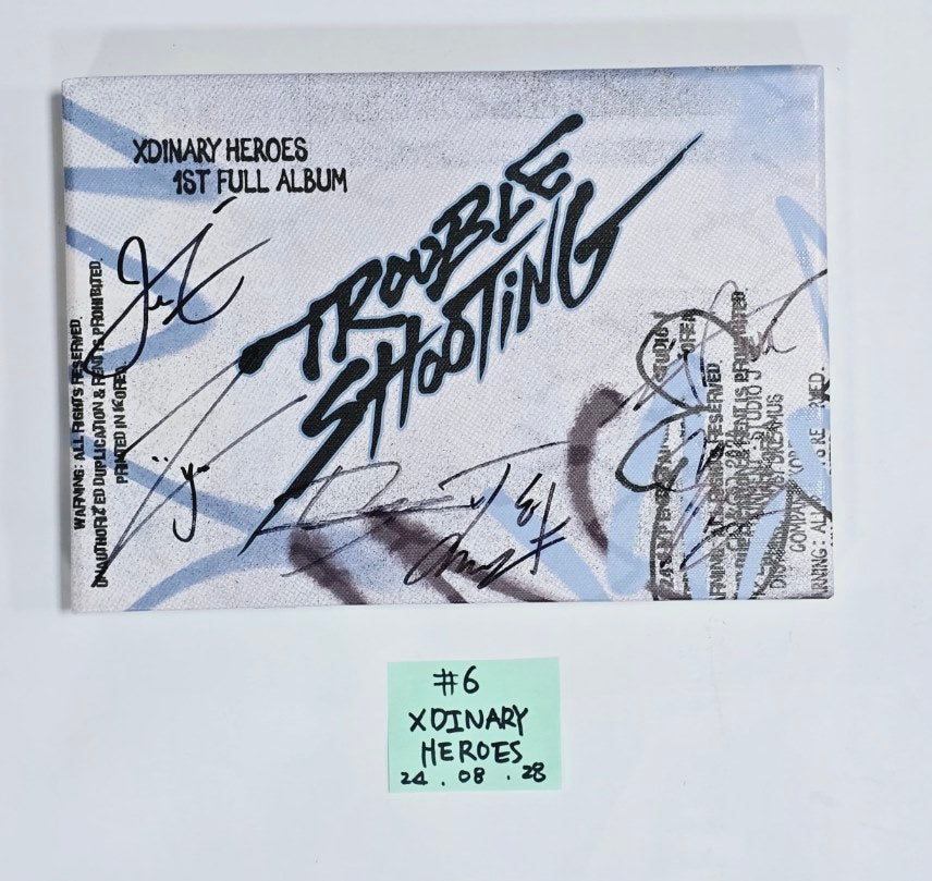 NCT Dream, Day 6, Xdinary Heroes, NEXZ, Hui, The New Six, ONF, The Wind, Doyoung, Cravity, Solar - Hand Autographed(Signed) Promo Album [24.8.28] - HALLYUSUPERSTORE