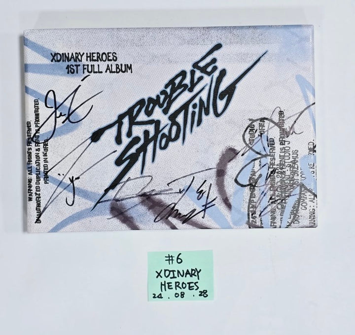 NCT Dream, Day 6, Xdinary Heroes, NEXZ, Hui, The New Six, ONF, The Wind, Doyoung, Cravity, Solar - Hand Autographed(Signed) Promo Album [24.8.28]