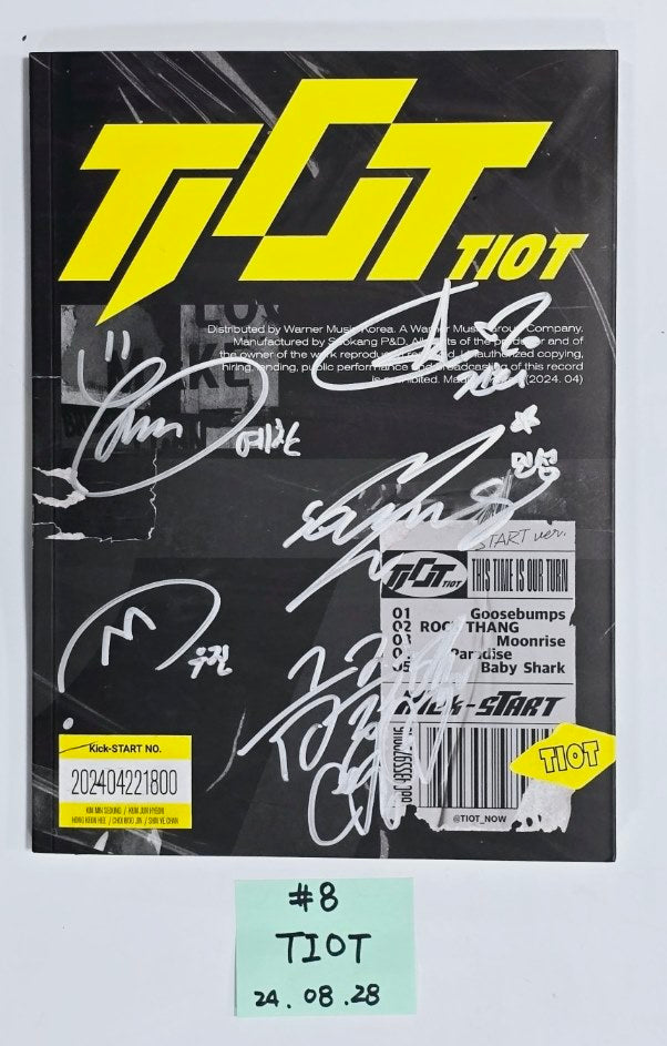 NCT Dream, Day 6, Xdinary Heroes, NEXZ, Hui, The New Six, ONF, The Wind, Doyoung, Cravity, Solar - Hand Autographed(Signed) Promo Album [24.8.28] - HALLYUSUPERSTORE