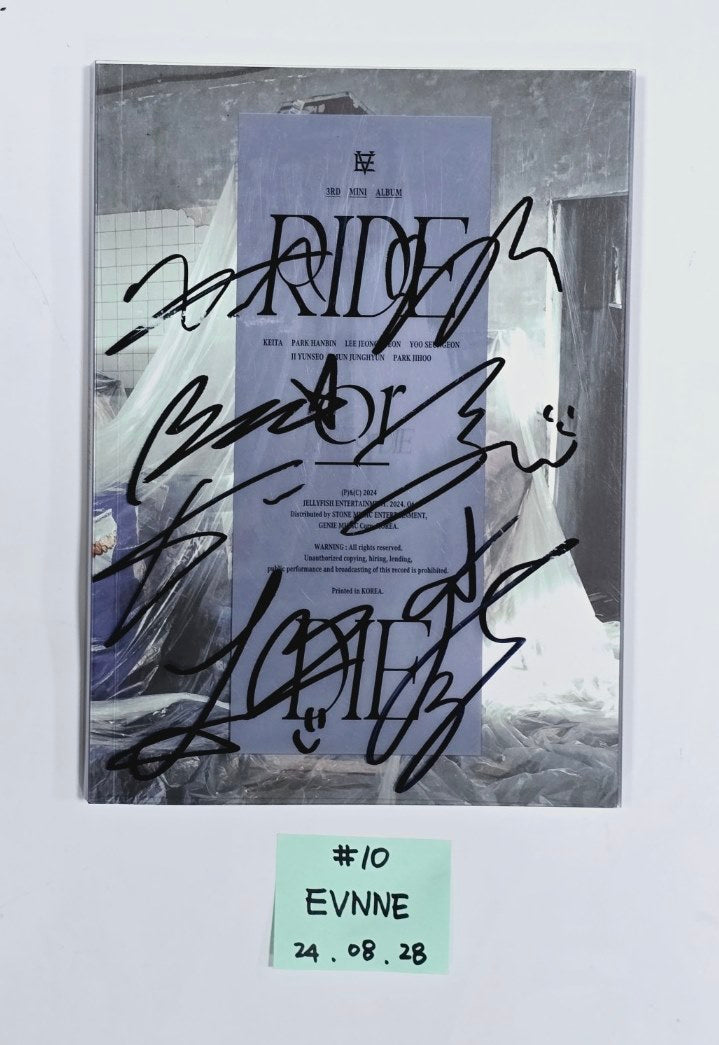 NCT Dream, Day 6, Xdinary Heroes, NEXZ, Hui, The New Six, ONF, The Wind, Doyoung, Cravity, Solar - Hand Autographed(Signed) Promo Album [24.8.28] - HALLYUSUPERSTORE