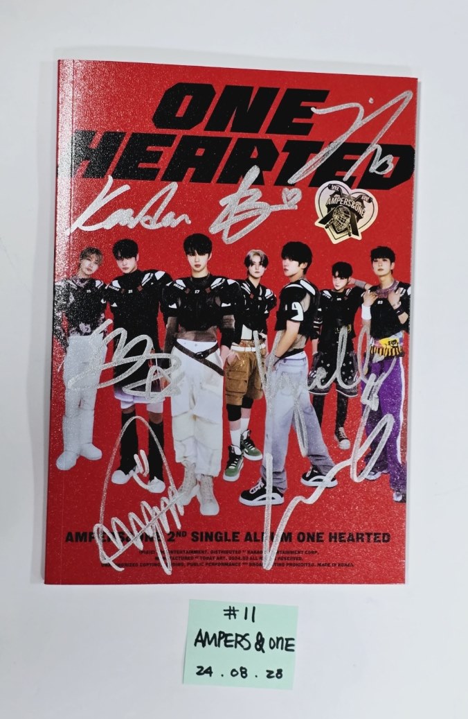 NCT Dream, Day 6, Xdinary Heroes, NEXZ, Hui, The New Six, ONF, The Wind, Doyoung, Cravity, Solar - Hand Autographed(Signed) Promo Album [24.8.28] - HALLYUSUPERSTORE