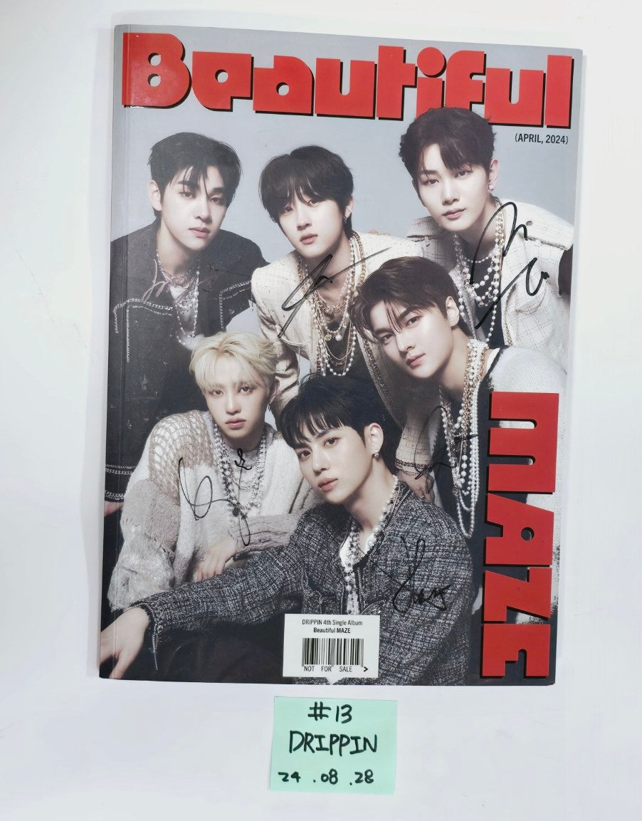 NCT Dream, Day 6, Xdinary Heroes, NEXZ, Hui, The New Six, ONF, The Wind, Doyoung, Cravity, Solar - Hand Autographed(Signed) Promo Album [24.8.28] - HALLYUSUPERSTORE