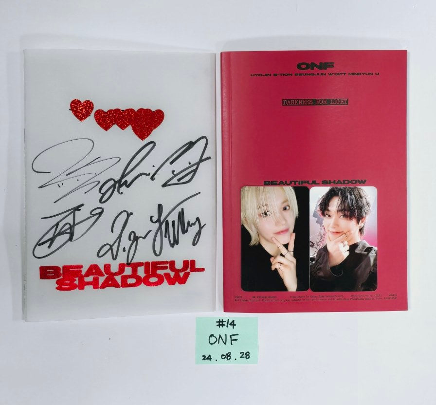 NCT Dream, Day 6, Xdinary Heroes, NEXZ, Hui, The New Six, ONF, The Wind, Doyoung, Cravity, Solar - Hand Autographed(Signed) Promo Album [24.8.28]