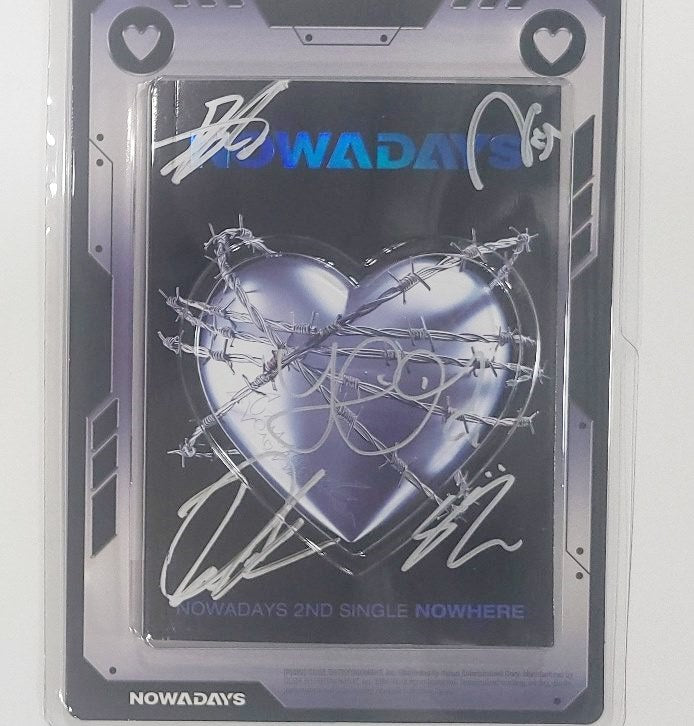 NOWADAYS  "NOWHERE" - Hand Autographed(Signed) Promo Album [24.8.28] - HALLYUSUPERSTORE