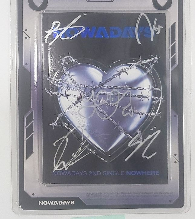 NOWADAYS  "NOWHERE" - Hand Autographed(Signed) Promo Album [24.8.28] - HALLYUSUPERSTORE