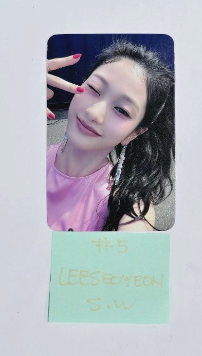 Fromis_9 "SuperSonic" - Soundwave Fansign Event Photocard [24.8.28] - HALLYUSUPERSTORE