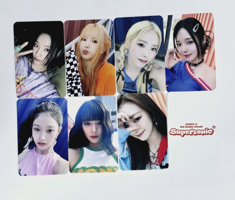 Fromis_9 "SuperSonic" - Beatroad Fansign Event Photocard [24.8.28] - HALLYUSUPERSTORE