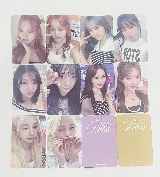 Weeekly "Bliss" - Who's Fan Fansign Event Photocard [24.8.26] - HALLYUSUPERSTORE