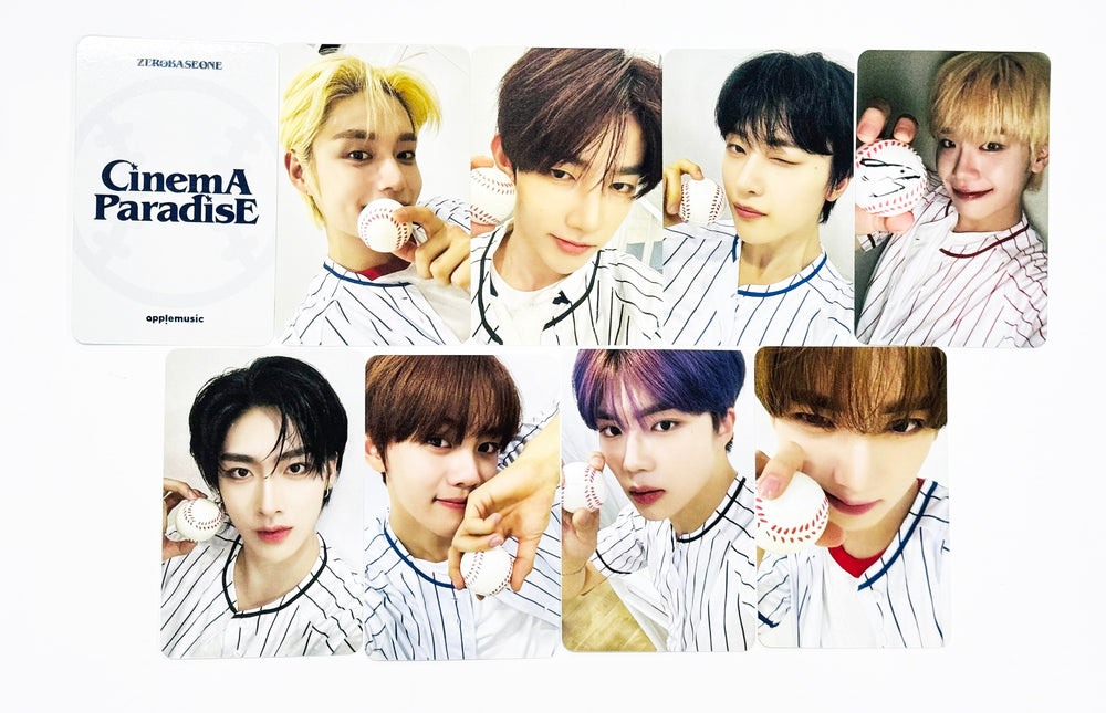 ZEROBASEONE(ZB1) "CINEMA PARADISE" - Apple Music Pre-Order Benefit Photocard [ZEROSE Ver.] [24.8.28] - HALLYUSUPERSTORE