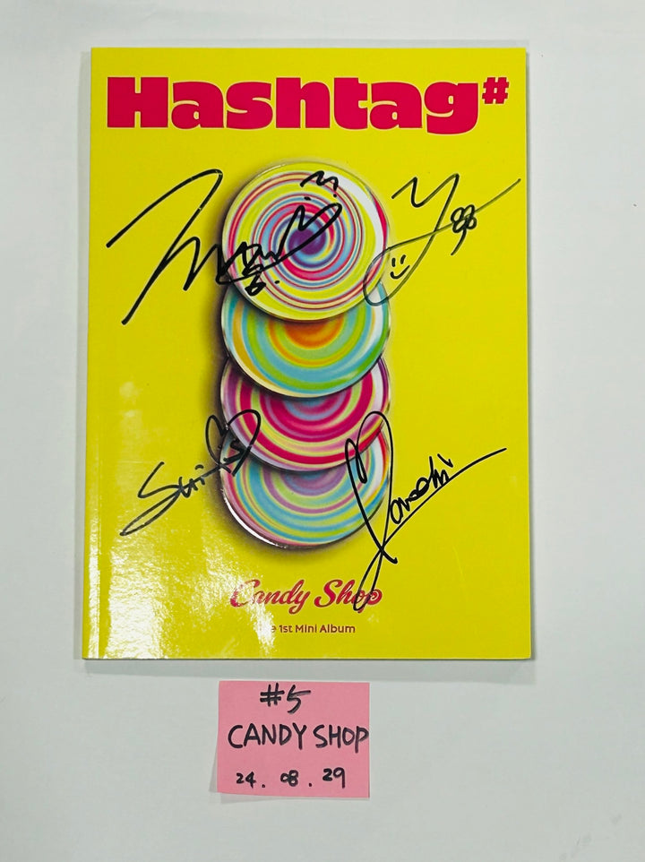 ARrC, Candy Shop, Eunbi, Yonite, Badvillain, Purple Kiss, Jueun, 8TURN, X:IN, DKB, MCND, EPEX - Hand Autographed(Signed) Promo Album [24.8.29] - HALLYUSUPERSTORE