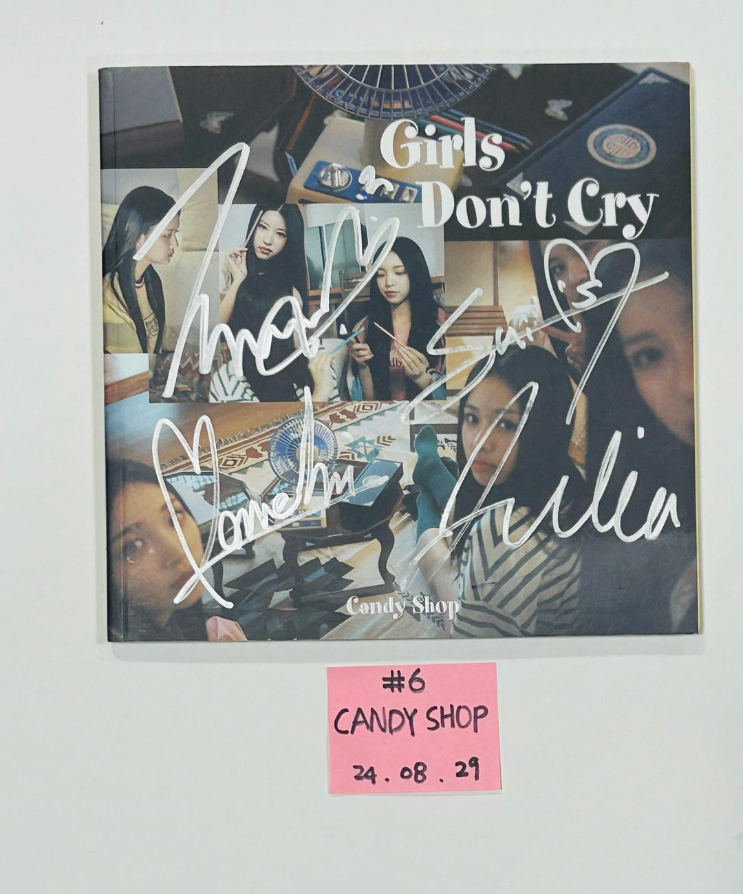 ARrC, Candy Shop, Eunbi, Yonite, Badvillain, Purple Kiss, Jueun, 8TURN, X:IN, DKB, MCND, EPEX - Hand Autographed(Signed) Promo Album [24.8.29] - HALLYUSUPERSTORE