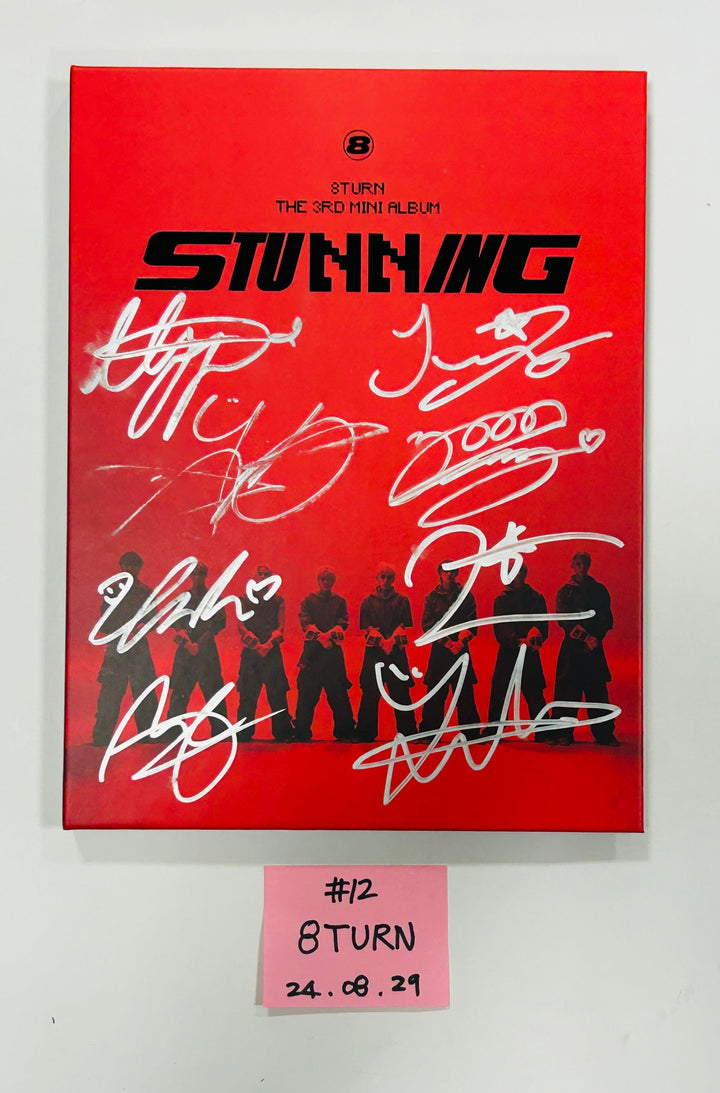 ARrC, Candy Shop, Eunbi, Yonite, Badvillain, Purple Kiss, Jueun, 8TURN, X:IN, DKB, MCND, EPEX - Hand Autographed(Signed) Promo Album [24.8.29] - HALLYUSUPERSTORE