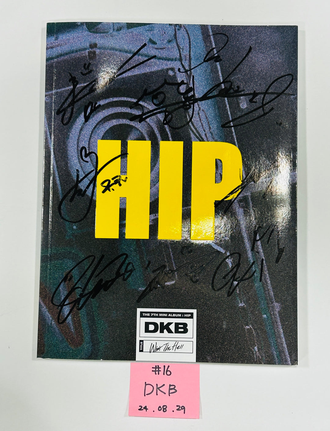 ARrC, Candy Shop, Eunbi, Yonite, Badvillain, Purple Kiss, Jueun, 8TURN, X:IN, DKB, MCND, EPEX - Hand Autographed(Signed) Promo Album [24.8.29] - HALLYUSUPERSTORE