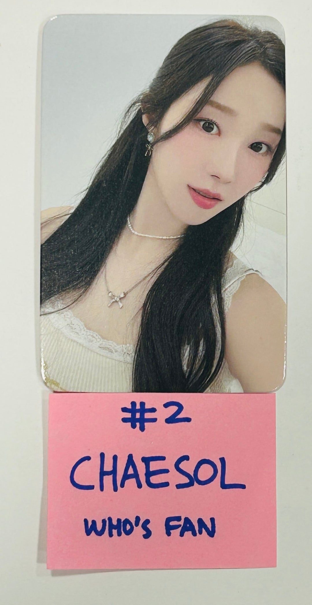 Cignature "Sweetie but Saltie" - Who's Fan Fansign Event Photocard Round 2 [24.8.29] - HALLYUSUPERSTORE