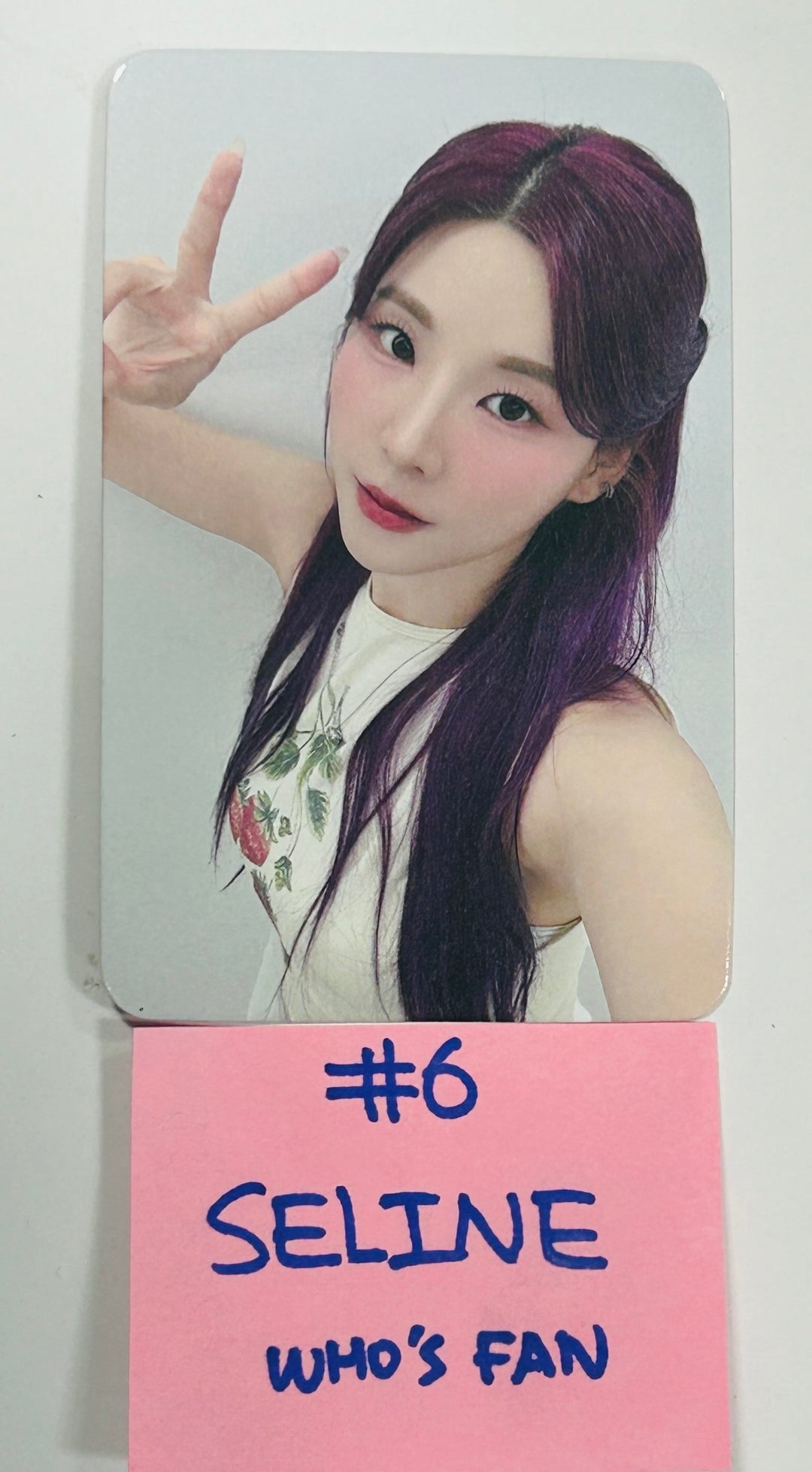 Cignature "Sweetie but Saltie" - Who's Fan Fansign Event Photocard Round 2 [24.8.29] - HALLYUSUPERSTORE