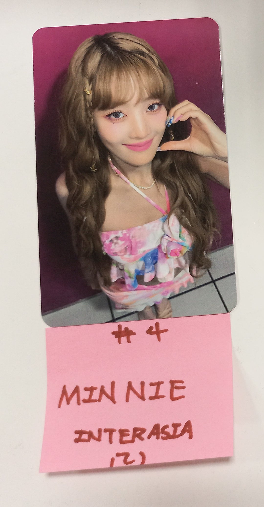 (g) I-DLE "I SWAY" - Inter Asia Fansign Event Photocard [24.8.29] - HALLYUSUPERSTORE