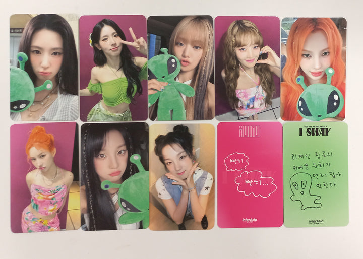 (g) I-DLE "I SWAY" - Inter Asia Fansign Event Photocard [24.8.29] - HALLYUSUPERSTORE