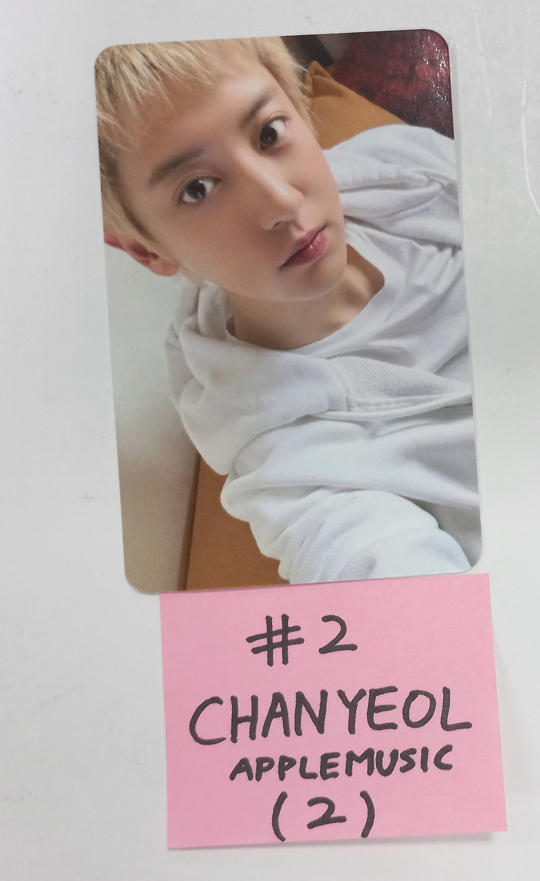 CHANYEOL "Black Out" - Apple Music Pre-Order Benefit Photocard [24.8.29] - HALLYUSUPERSTORE