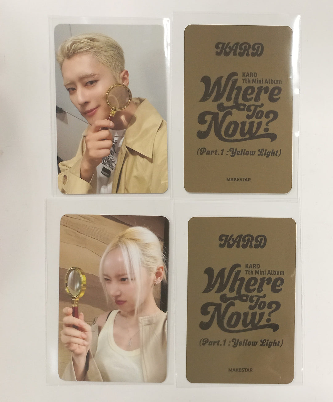 KARD "Where To Now?" - Makestar Fansign Event Photocard [24.8.29] - HALLYUSUPERSTORE