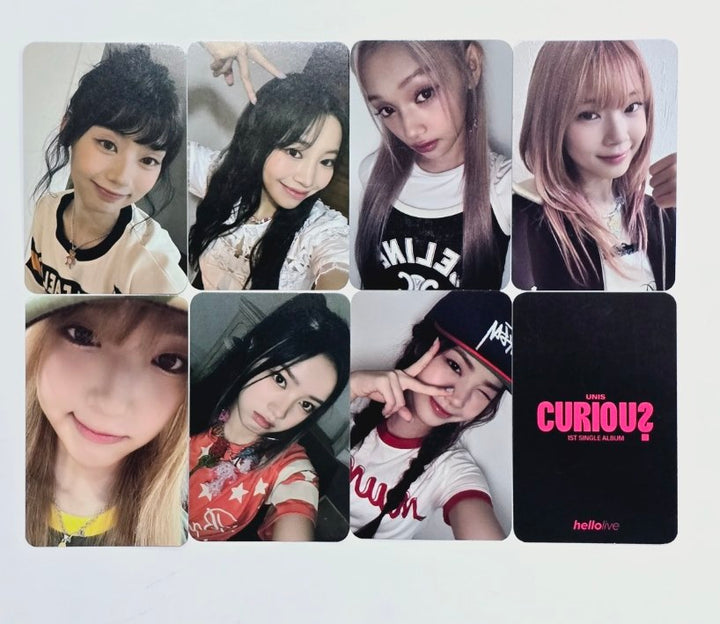 UNIS 'CURIOUS' - Hello Live Fansign Event Photocard Round 2 [24.8.30] - HALLYUSUPERSTORE