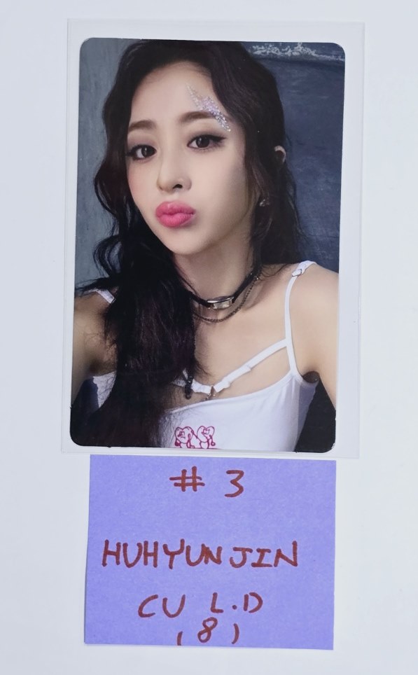 LE SSERAFIM "CRAZY" - CU Event Photocard [24.8.30] - HALLYUSUPERSTORE