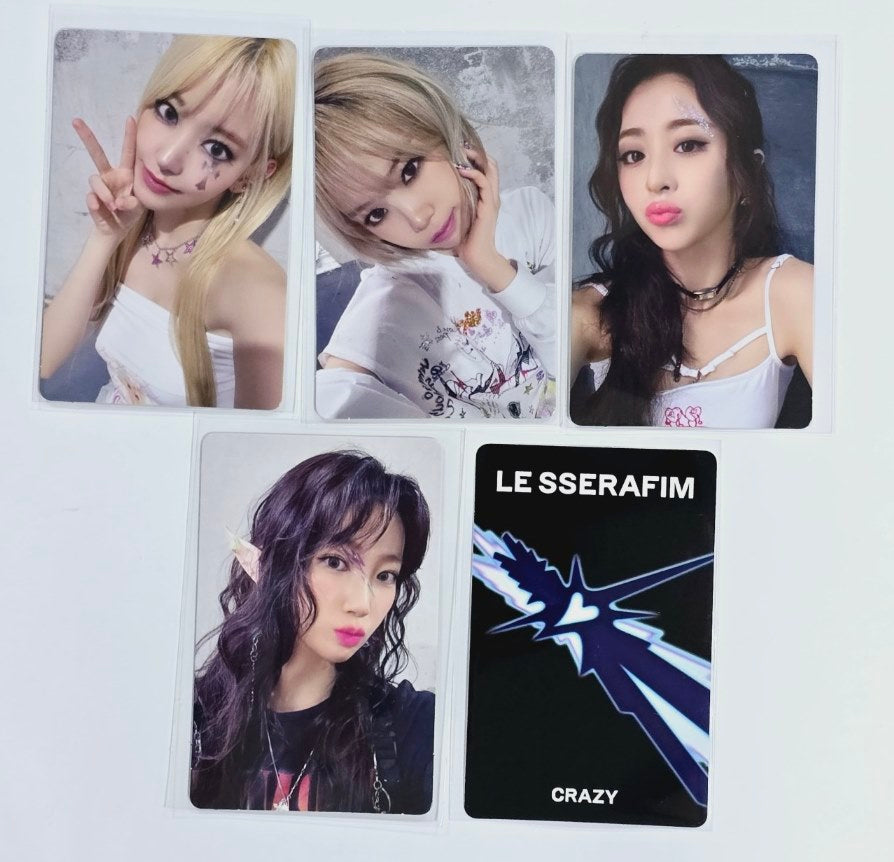 LE SSERAFIM "CRAZY" - CU Event Photocard [24.8.30] - HALLYUSUPERSTORE