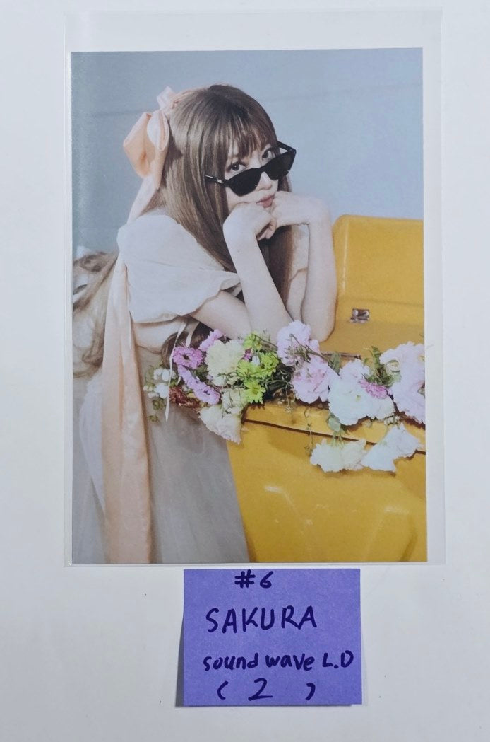 le sserafim crazy soundwave サイン会 5枚セット LE SSERAFIM