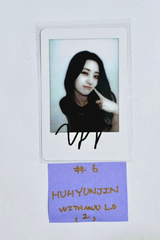 LE SSERAFIM "CRAZY" - Withmuu Lucky Draw Event Photocard, Postcard [24.8.30]