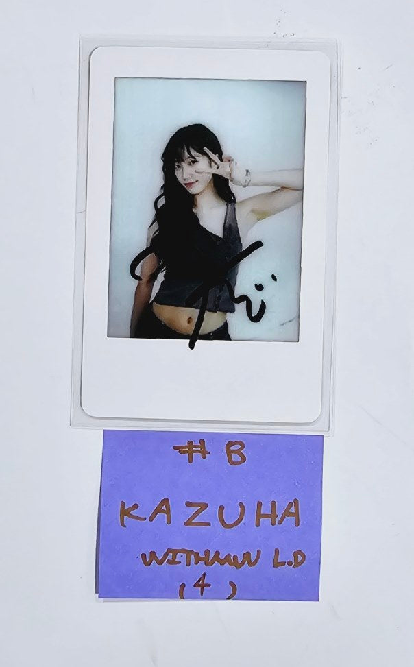 LE SSERAFIM "CRAZY" - Withmuu Lucky Draw Event Photocard, Postcard [24.8.30]