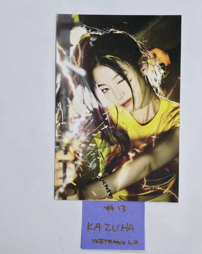 LE SSERAFIM "CRAZY" - Withmuu Lucky Draw Event Photocard, Postcard [24.8.30]