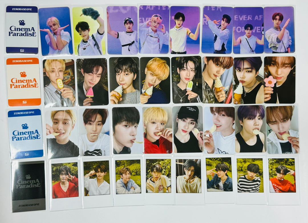 ZEROBASEONE(ZB1) "CINEMA PARADISE" - Soundwave Lucky Draw Event Photocard [24.8.30] - HALLYUSUPERSTORE