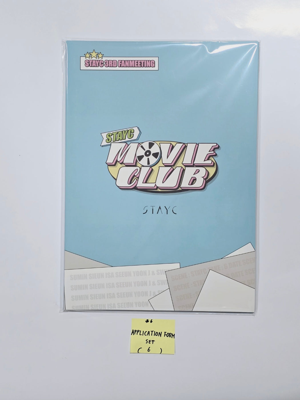 StayC "Movie Club" - Official MD [Light Stick, Deco Sticker, Application Form Set, Image Picket, Ticket Holder, T-Shirt] [24.9.2] - HALLYUSUPERSTORE