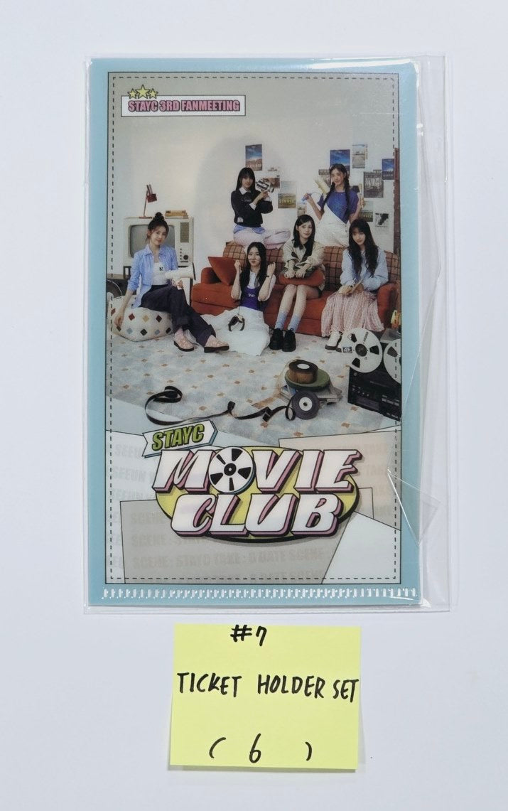 StayC "Movie Club" - Official MD [Light Stick, Deco Sticker, Application Form Set, Image Picket, Ticket Holder, T-Shirt] [24.9.2] - HALLYUSUPERSTORE