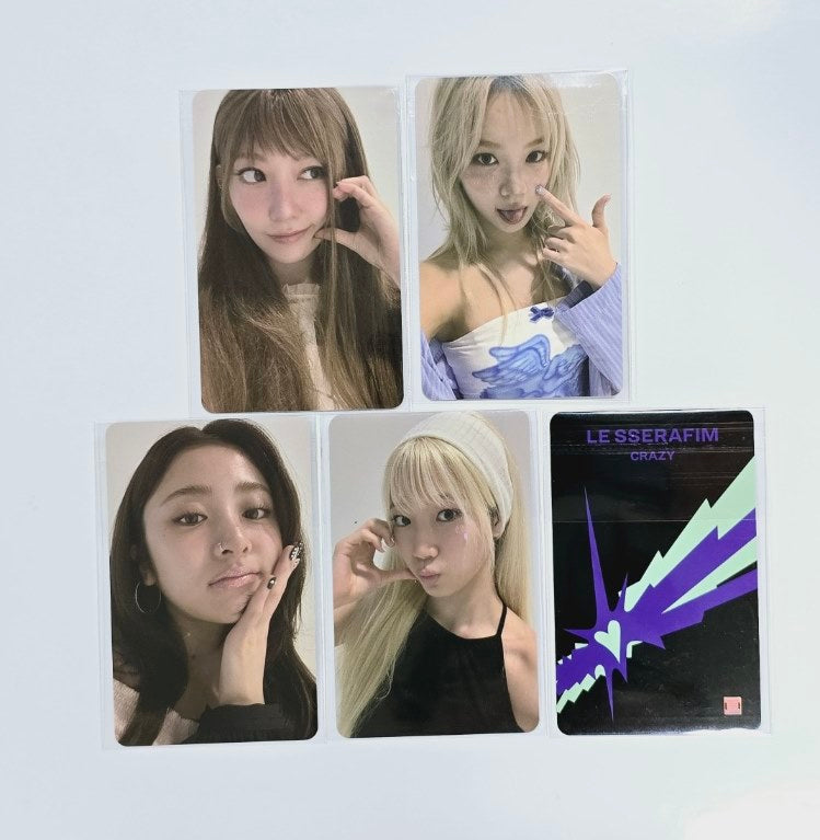 LE SSERAFIM "CRAZY" - Apple Music Lucky Draw Event Photocard [24.9.2] - HALLYUSUPERSTORE