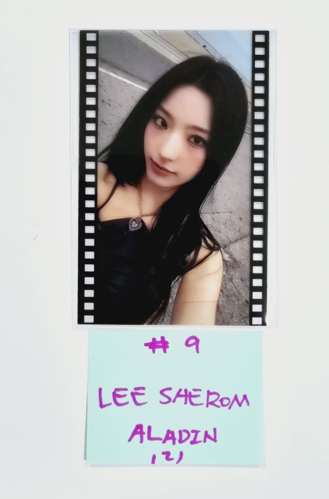 Fromis_9 "SuperSonic" - Aladin Fansign Event Photocard, Pre-Order Benefit Film Photocard [24.9.2] - HALLYUSUPERSTORE