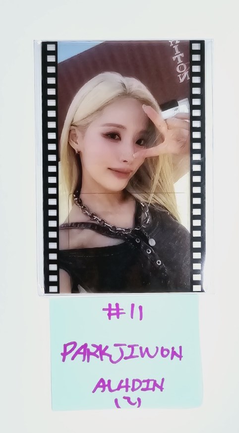 Fromis_9 "SuperSonic" - Aladin Fansign Event Photocard, Pre-Order Benefit Film Photocard [24.9.2] - HALLYUSUPERSTORE