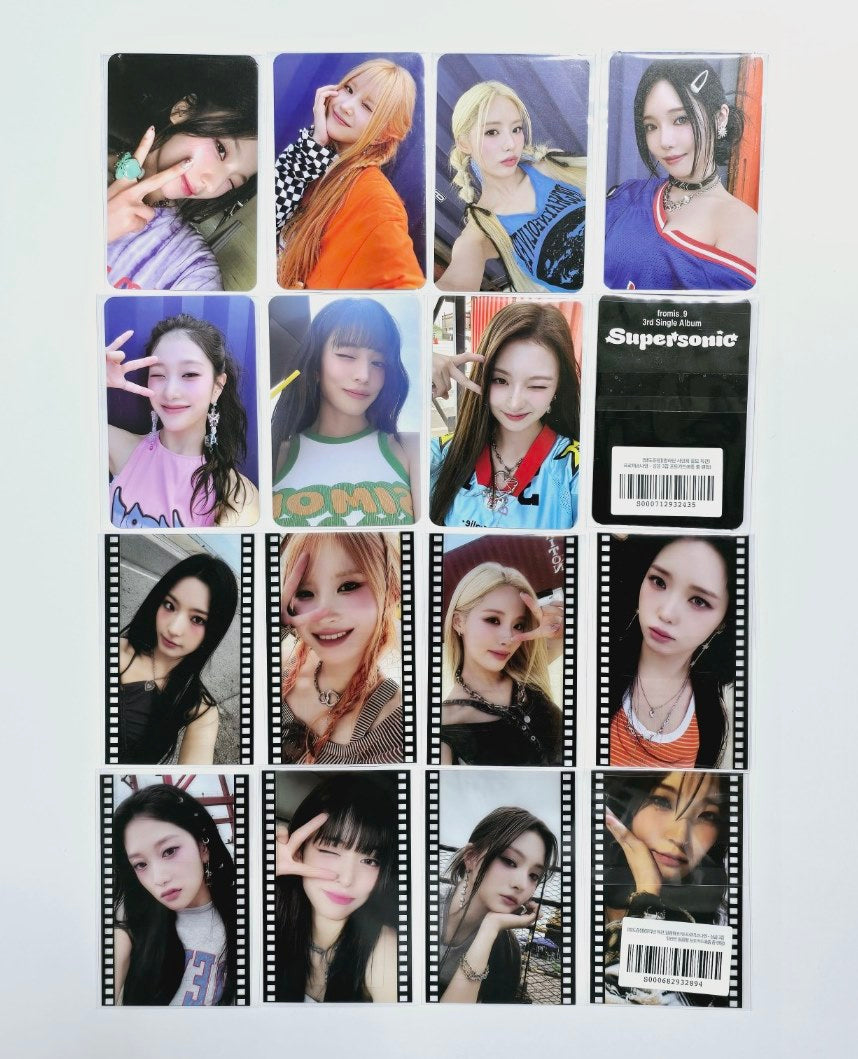 Fromis_9 "SuperSonic" - Aladin Fansign Event Photocard, Pre-Order Benefit Film Photocard [24.9.2] - HALLYUSUPERSTORE