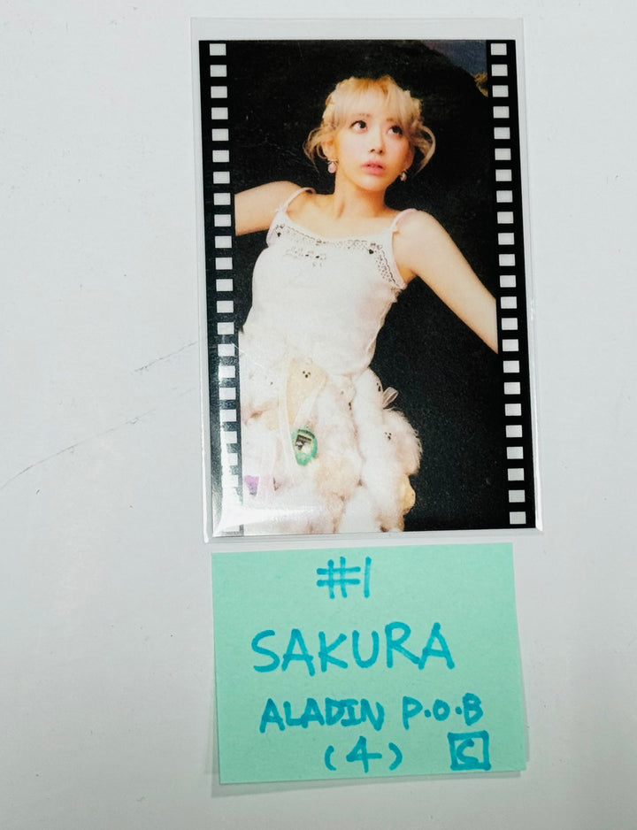 LE SSERAFIM "CRAZY" - Aladin Pre-Order Benefit Film Photocard [Compact Ver.] [24.9.2] - HALLYUSUPERSTORE